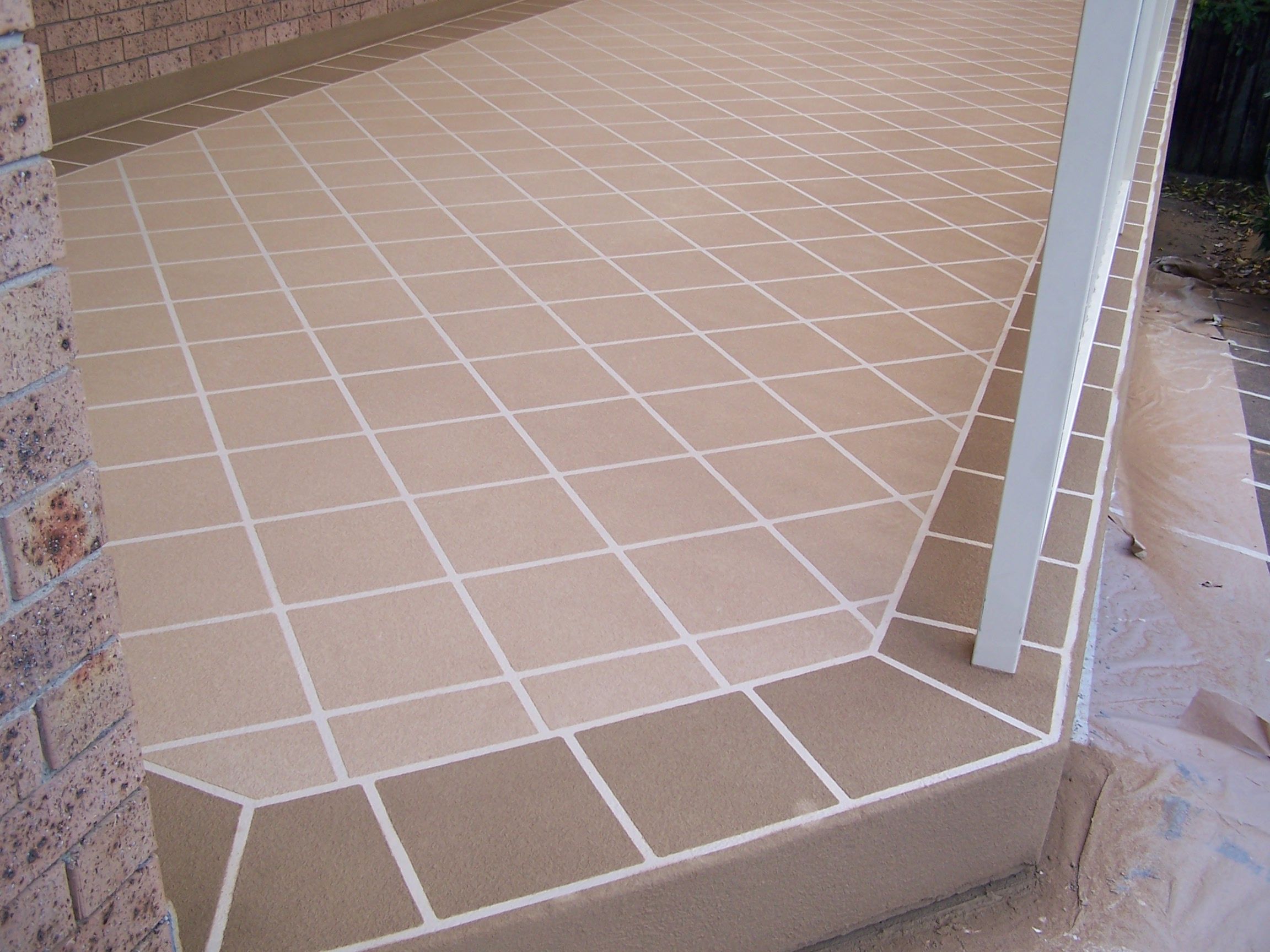 Concrete resurfacing patio Pymble